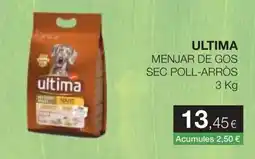 Plusfresc ultima menjar de gos sec poll-arròs oferta