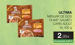 Plusfresc ultima menjar de gos humit salmó i carn adult oferta