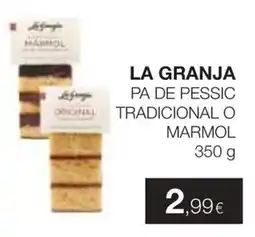 Plusfresc La Granja pa de pessic tradicional o marmol oferta