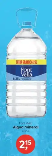 Suma Supermercados Font Vella Aigua mineral oferta