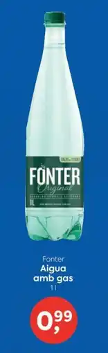 Suma Supermercados Fonter aigua amb gas oferta