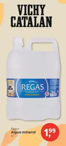 Suma Supermercados Vichy Catalan Regas Aigua mineral oferta