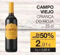 Plusfresc Campo Viejo Criança Do Rioja oferta