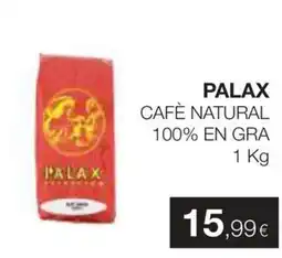 Plusfresc Palax café natural 100% en gra oferta