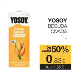 Plusfresc Yosoy beguda civada oferta