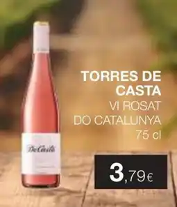 Plusfresc Torres de Casta vi rosat do catalunya oferta