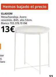 IKEA Blanco - mesa/bandeja oferta
