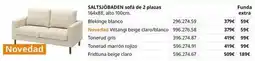 IKEA Blanco - salts/obadn sofa de 2 plazas oferta