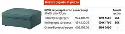 IKEA Kivik - kivik reposapiés con almacenaje oferta
