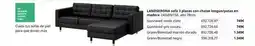 IKEA Landskrona - langusadora, sofá 4 plazas con chaise longupanas en pollo oferta