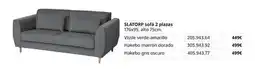 IKEA Slator sofá 2 plazas oferta