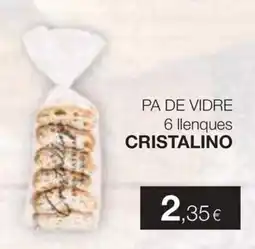 Plusfresc Cristalino pa de vidre oferta