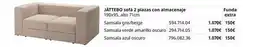 IKEA Jattebo sofa 2 plazas con almacenaje oferta