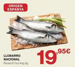 El Corte Inglés Origen - llobarro nacional oferta