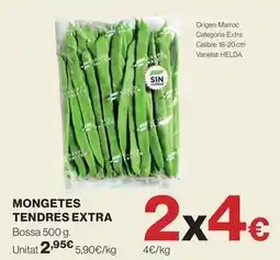 El Corte Inglés Origen - mongetes tendres extra oferta