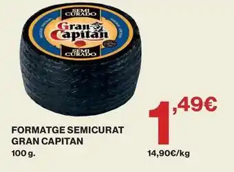 Gran capitán - formatge semicurat
