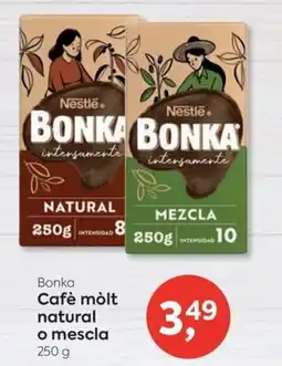 Suma Supermercados Bonka cafè molt natural o mescla oferta