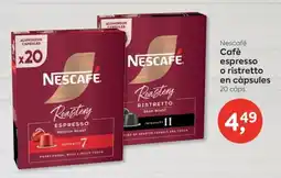 Suma Supermercados Nescafé Café espresso o ristretto en càpsules oferta