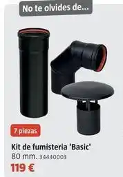 Bauhaus Kit de fumisteria 'basic' oferta