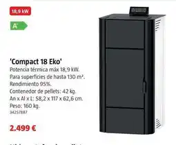 Bauhaus Eider biomasa - compact 18 eko oferta