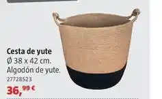 Bauhaus Lienbacher - cesta de yute oferta