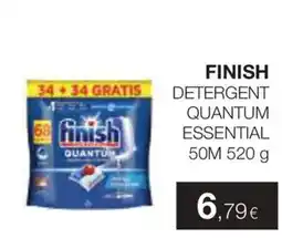 Plusfresc finish detergent quantum essential oferta