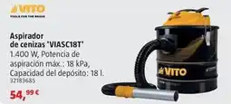 Bauhaus Vito - aspirador de cenizas viasc181 oferta