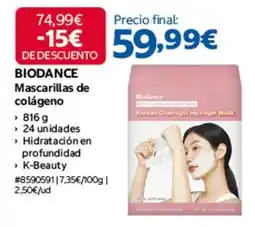 Costco Mascarillas de colageno oferta