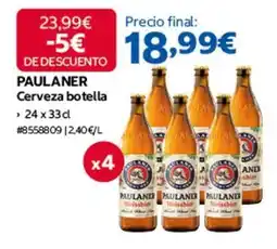 Costco Paulaner - cerveza botella oferta