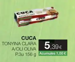Plusfresc Cuca tonyina clara a'oli oliva oferta
