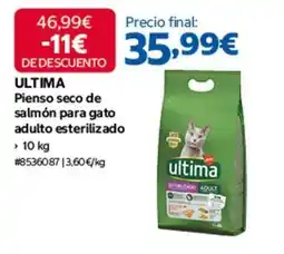 Costco Última - pienso seco de salmon para gato adulto esterilizado oferta