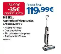 Costco Bissell - aspiradora friegasuelos, crosswave hf3 oferta