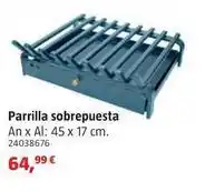 Bauhaus Parrilla sobrepuesta oferta