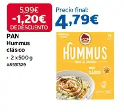 Costco Pan hummus clasico oferta
