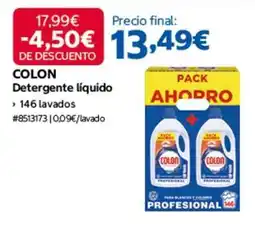 Costco Colon - detergente líquido oferta