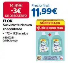 Costco Flor - suavizante nenuco concentrado oferta