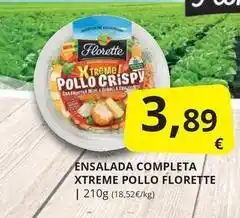 Florette - ensalada completa xtreme pollo
