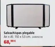 Salvachispas plegable