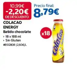 Costco Energy - batido chocolate oferta