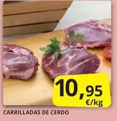 Supermercados MAS Carrilladas de cerdo oferta