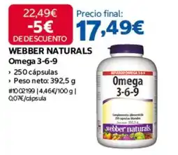 Costco Naturals - omega 3-6-9 oferta