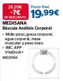 Costco Medisana - báscula análisis corporal oferta