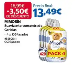 Costco Mimosín - suavizante concentrado caricias oferta