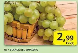 Supermercados MAS Uva blanca del vinalopo oferta