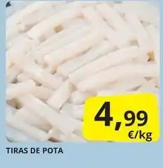 Supermercados MAS Tiras de pota oferta