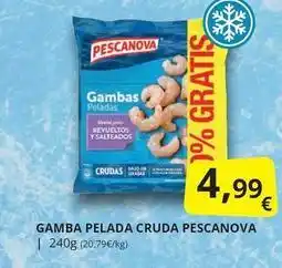 Supermercados MAS Pescanova - gamba pelada cruda oferta