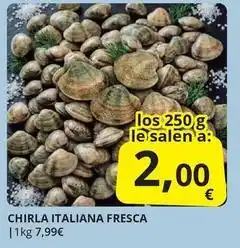 Supermercados MAS Chirla italiana fresca oferta