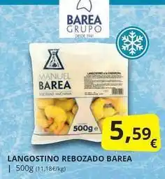 Supermercados MAS Langostino rebozado oferta