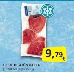 Supermercados MAS Filete de atun barea oferta