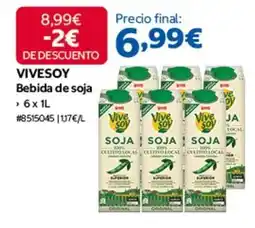 Costco Vivesoy - bebida de soja oferta